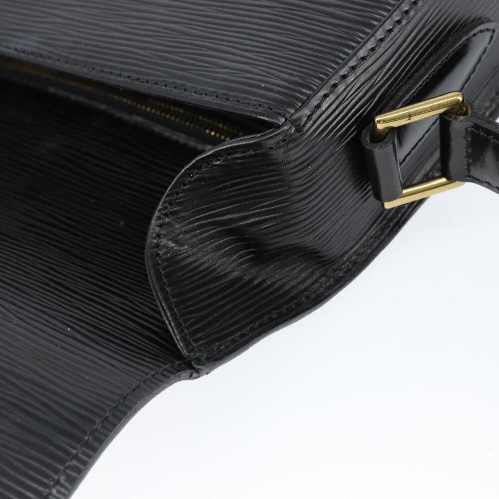 LOUIS VUITTON Epi Saint Cloud GM Shoulder Bag Black Noir M52192 LV Auth 149184 - Picture 9 of 16
